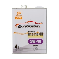 AUTOBACS Synthetic 5W40 SP/CF, 4л A00032432